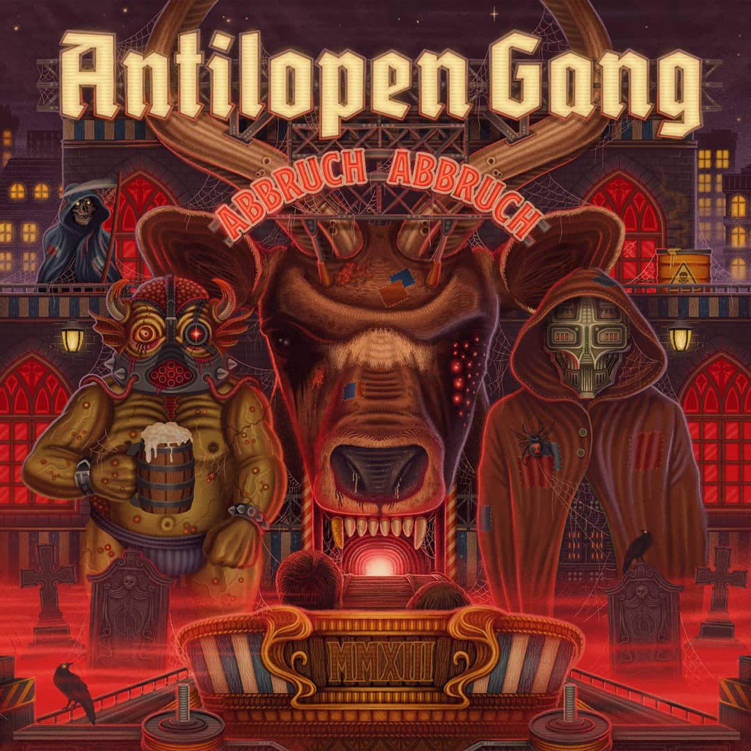 Album-Cover von Antilopen Gang - Abbruch Abbbruch